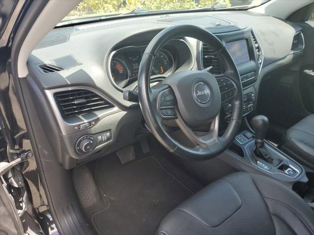 used 2021 Jeep Cherokee car, priced at $17,990