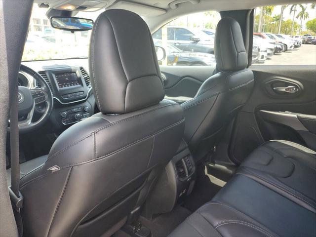 used 2021 Jeep Cherokee car, priced at $17,990