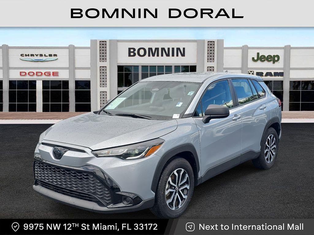 used 2025 Toyota Corolla Cross Hybrid car, priced at $25,490
