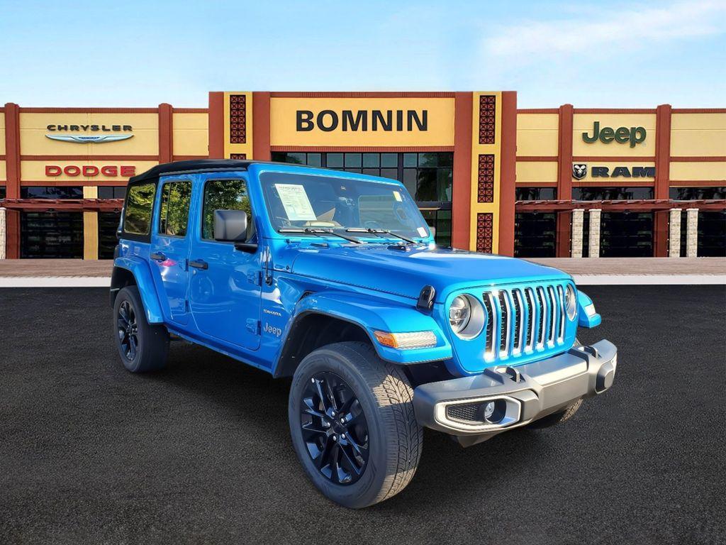 used 2021 Jeep Wrangler Unlimited 4xe car, priced at $29,690