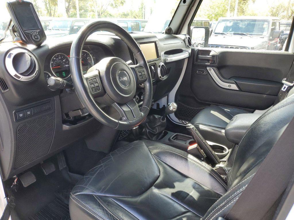 used 2014 Jeep Wrangler Unlimited car, priced at $16,990