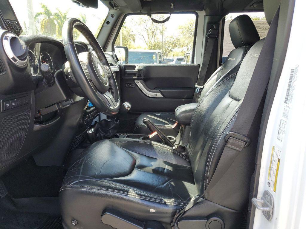 used 2014 Jeep Wrangler Unlimited car, priced at $16,990