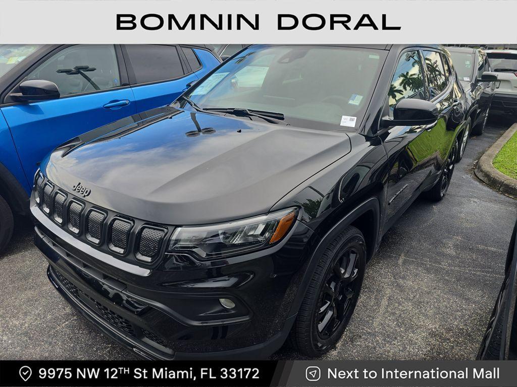 used 2022 Jeep Compass car, priced at $21,490