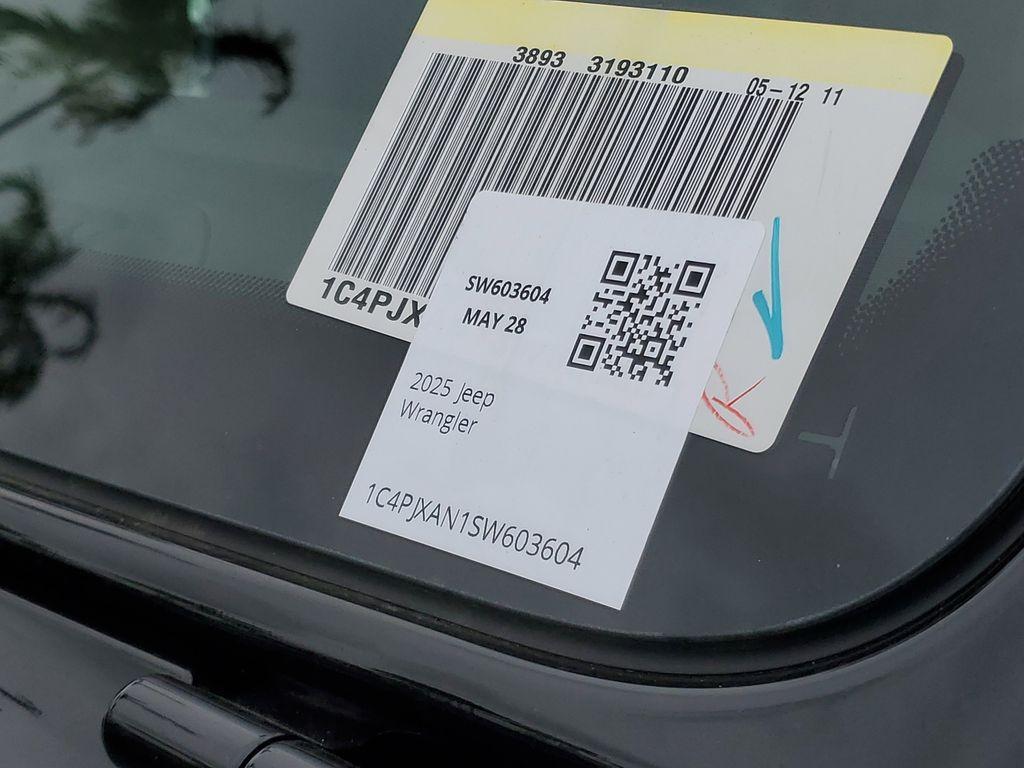 new 2025 Jeep Wrangler car, priced at $33,995