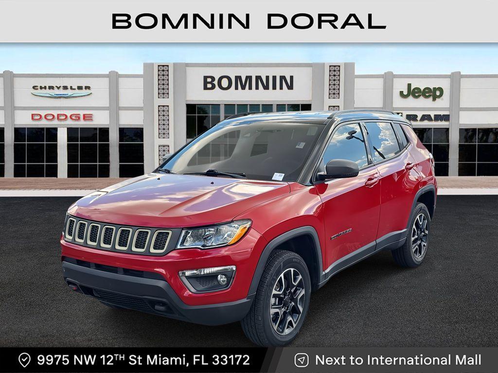 used 2021 Jeep Compass car, priced at $17,490