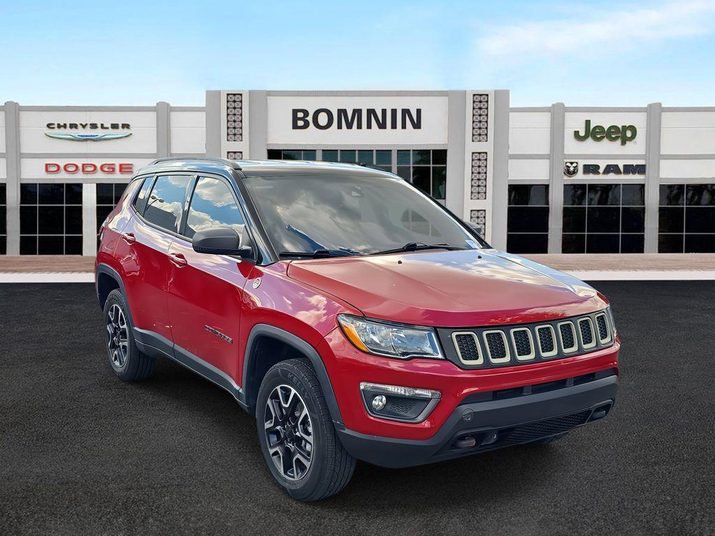 used 2021 Jeep Compass car, priced at $17,490
