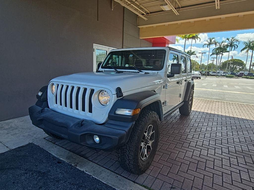 used 2022 Jeep Wrangler Unlimited car, priced at $27,990