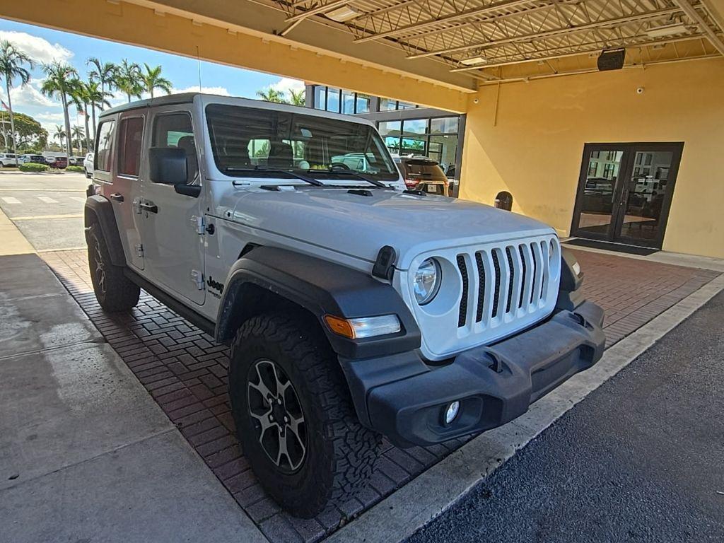 used 2022 Jeep Wrangler Unlimited car, priced at $27,990