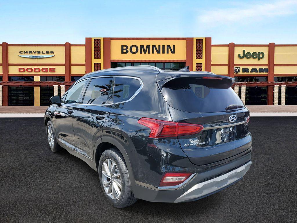 used 2019 Hyundai Santa Fe car, priced at $14,990