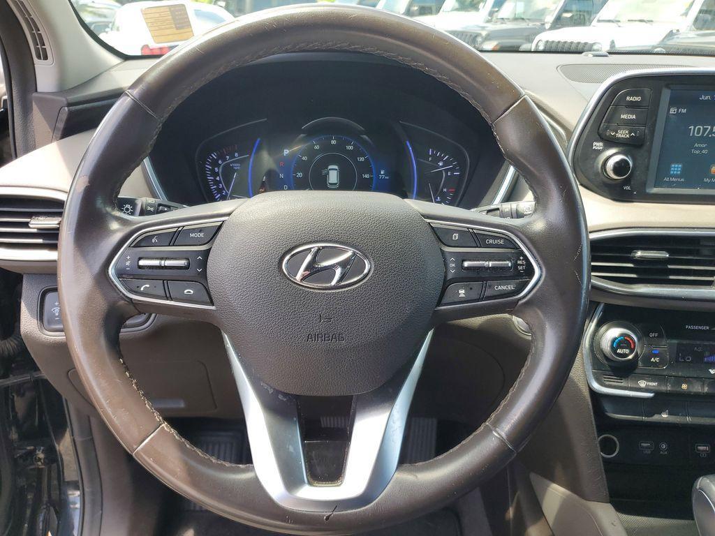 used 2019 Hyundai Santa Fe car, priced at $14,990