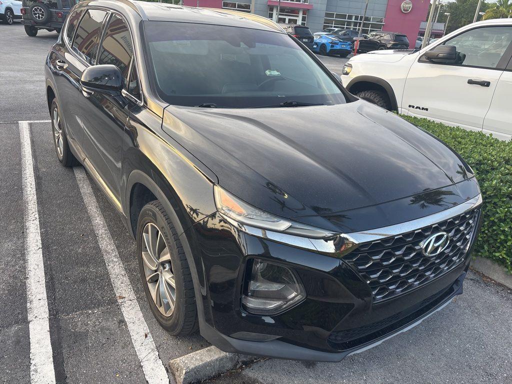 used 2019 Hyundai Santa Fe car, priced at $14,990