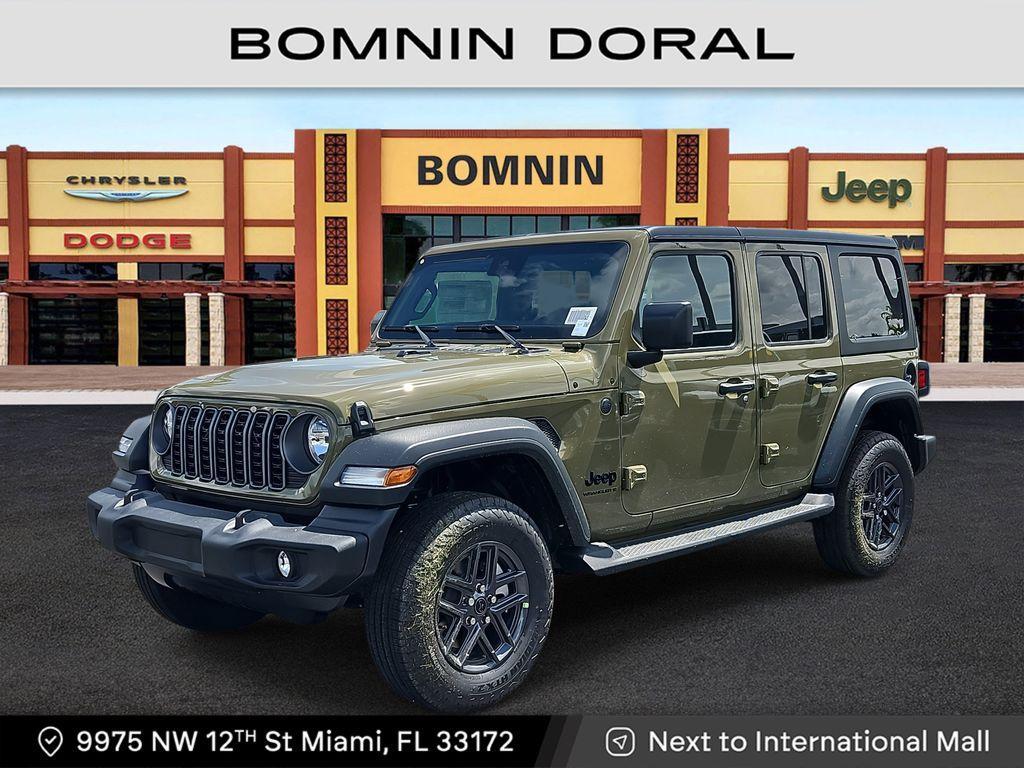 new 2025 Jeep Wrangler car, priced at $40,076