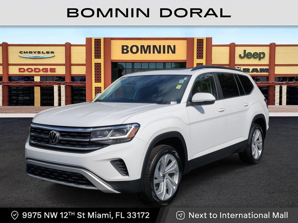 used 2021 Volkswagen Atlas car, priced at $21,990