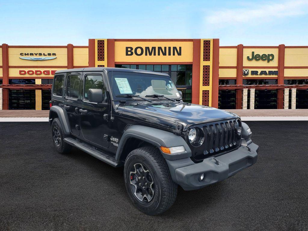 used 2019 Jeep Wrangler Unlimited car, priced at $19,690