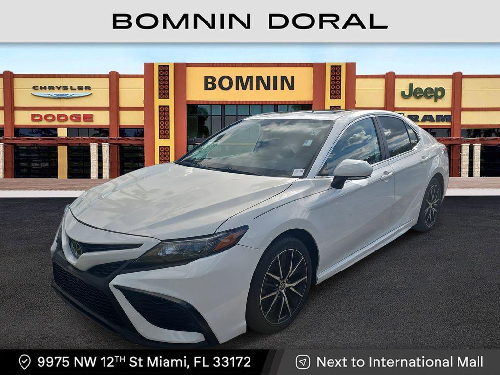 used 2021 Toyota Camry car, priced at $18,990