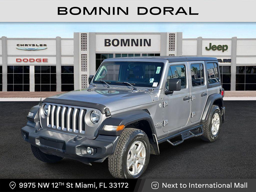used 2020 Jeep Wrangler Unlimited car, priced at $22,990