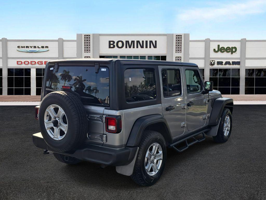 used 2020 Jeep Wrangler Unlimited car, priced at $22,990