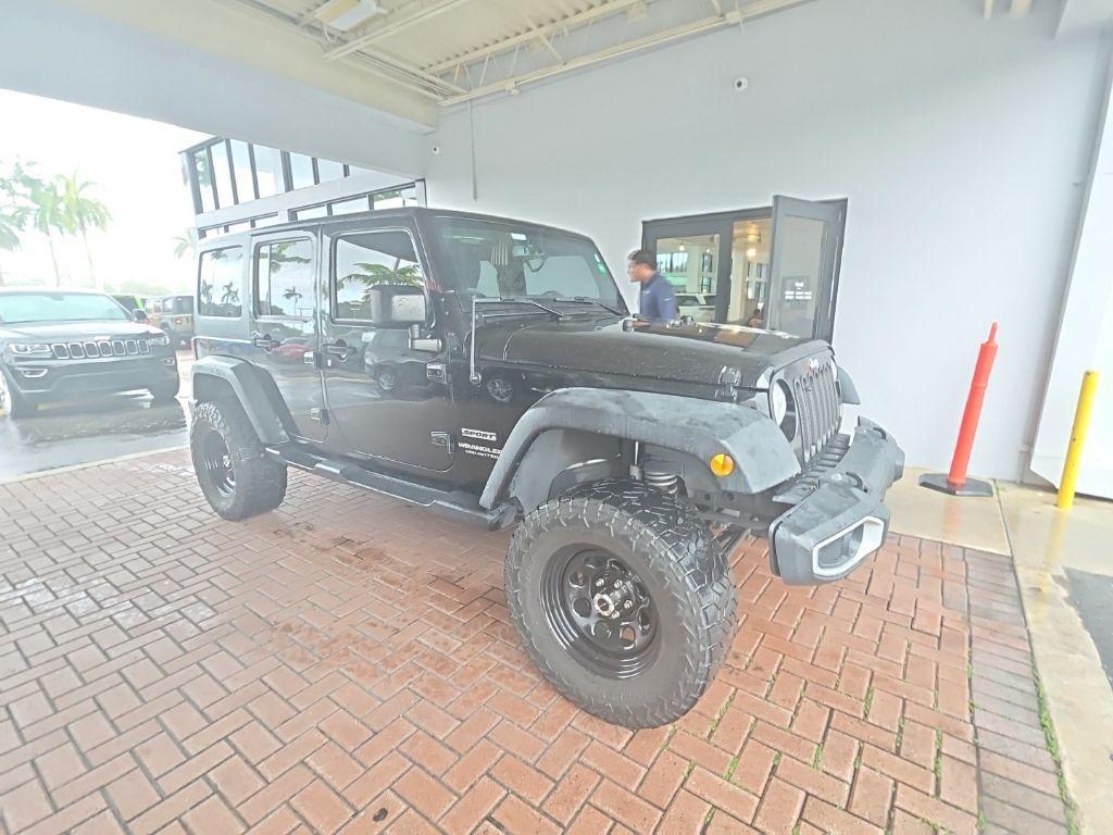 used 2017 Jeep Wrangler Unlimited car, priced at $12,990