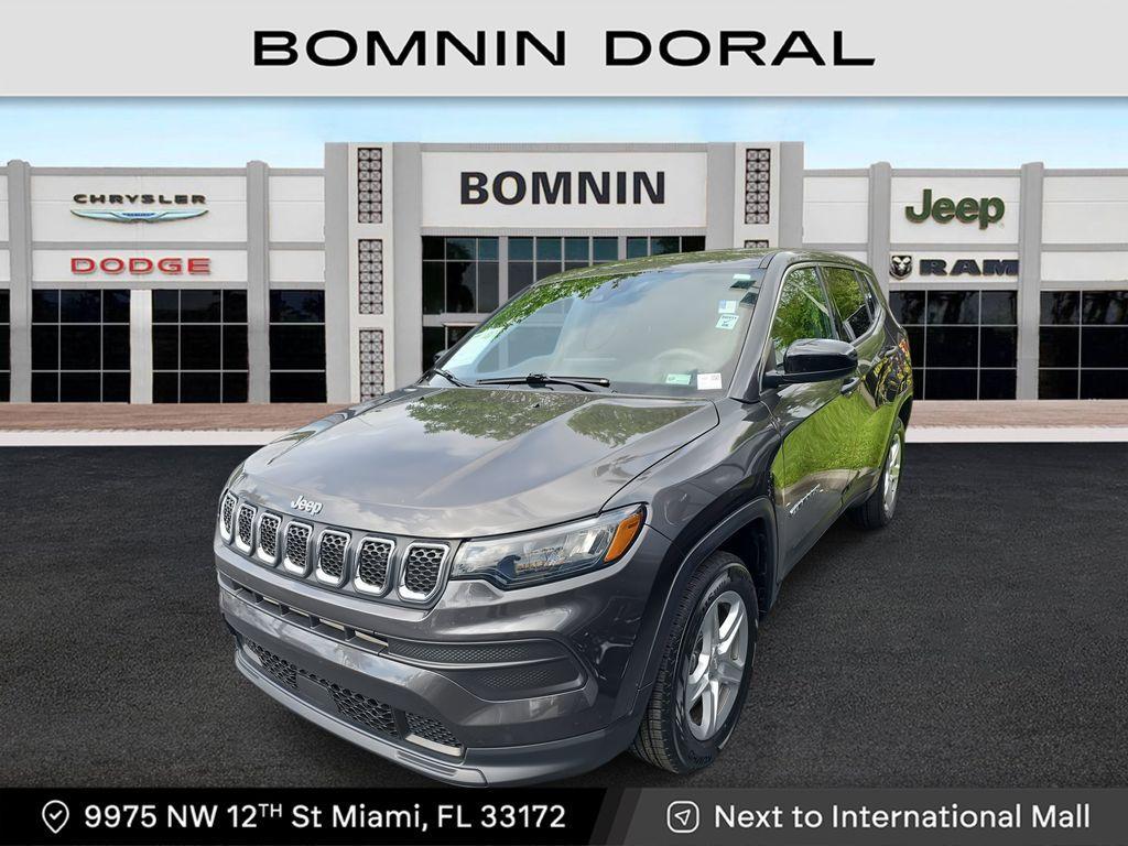 used 2023 Jeep Compass car, priced at $16,490