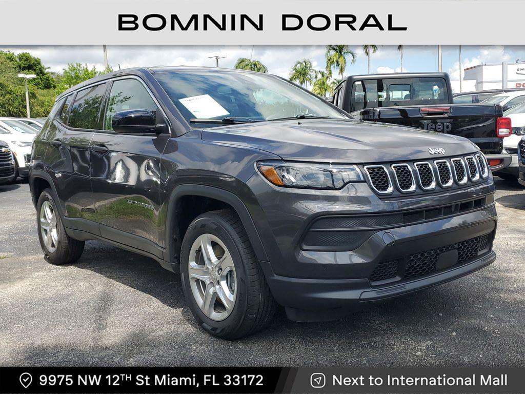 used 2023 Jeep Compass car, priced at $18,990
