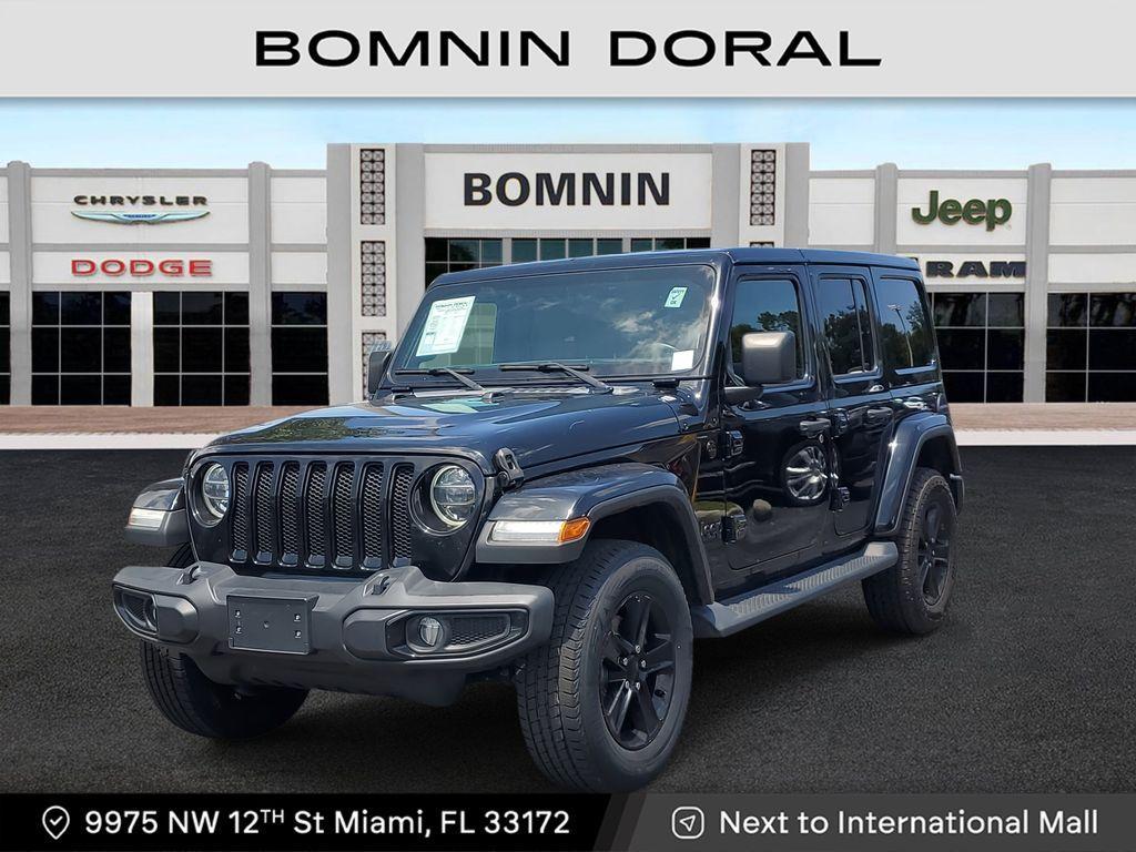 used 2021 Jeep Wrangler Unlimited car, priced at $25,990
