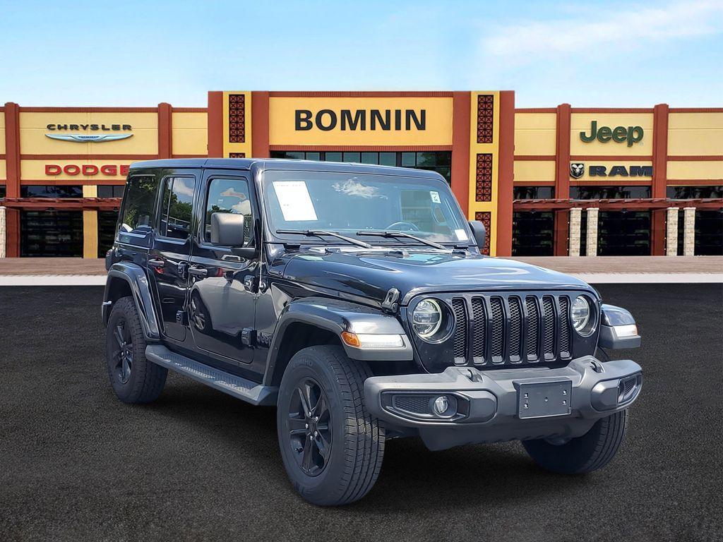 used 2021 Jeep Wrangler Unlimited car, priced at $27,490
