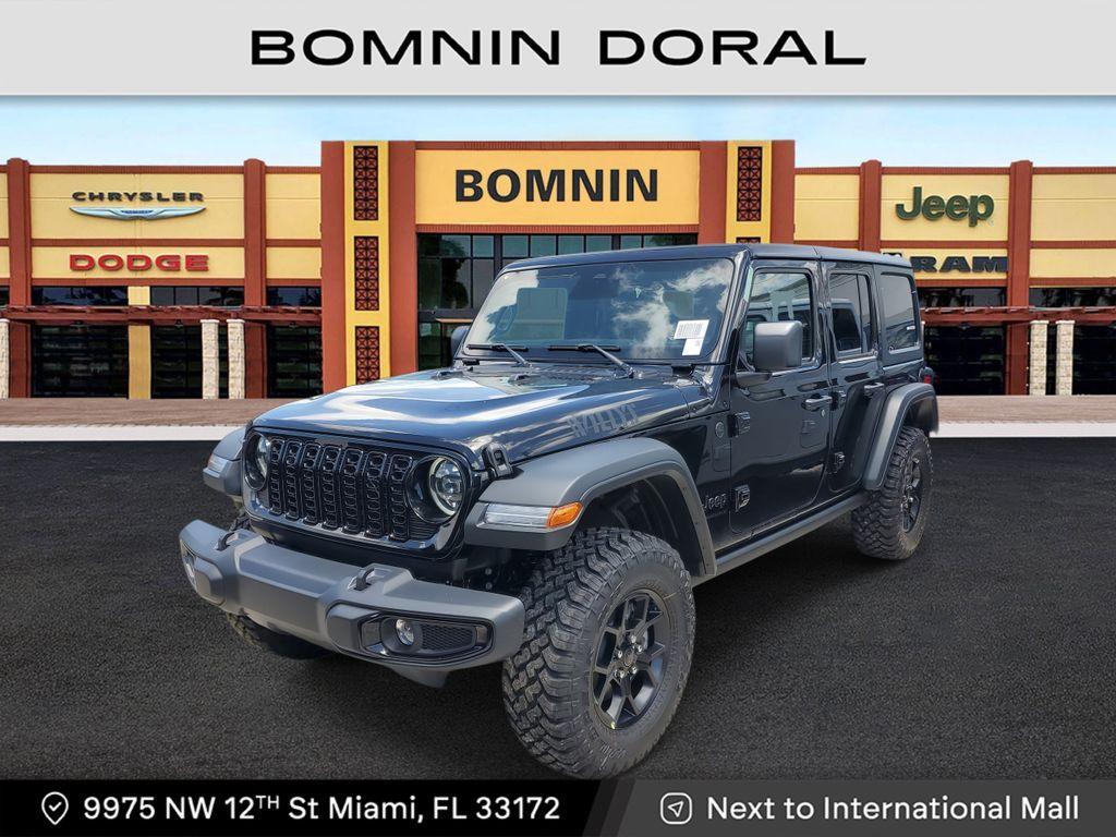 new 2025 Jeep Wrangler car, priced at $42,575