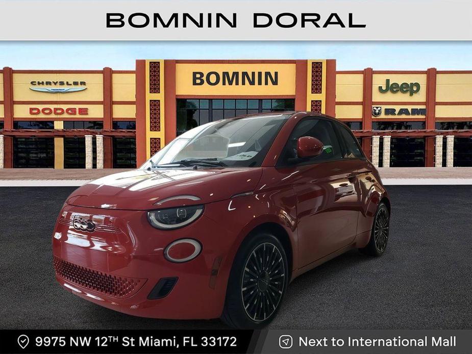 new 2024 FIAT 500e car, priced at $34,095