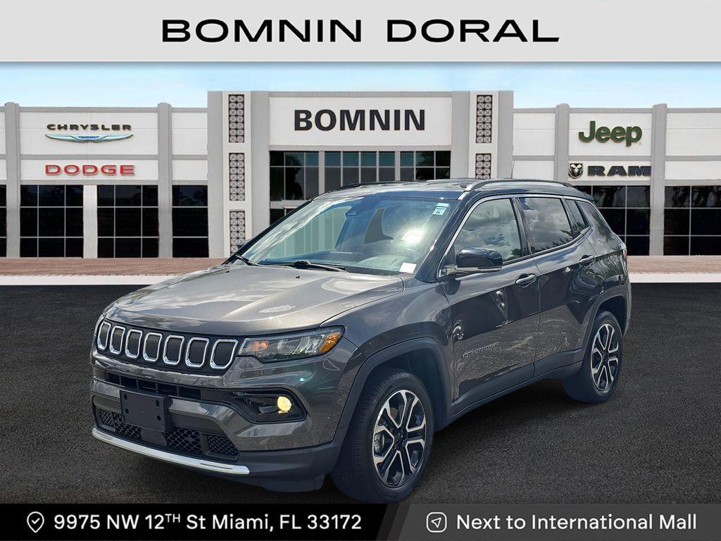 used 2022 Jeep Compass car, priced at $16,490