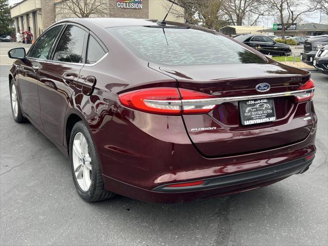 used 2018 Ford Fusion car, priced at $8,999