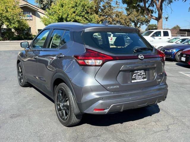 used 2022 Nissan Kicks car, priced at $15,999