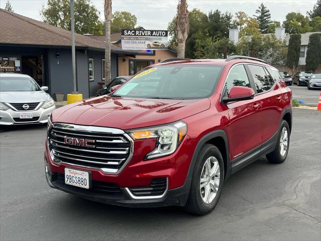 used 2022 GMC Terrain car, priced at $17,999