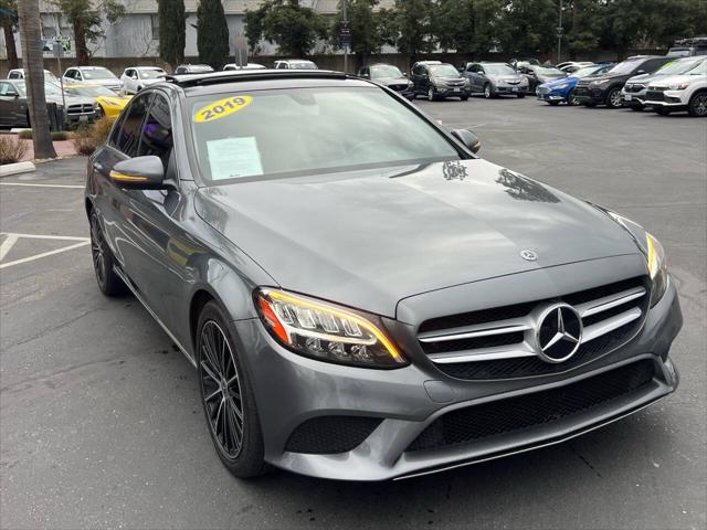 used 2019 Mercedes-Benz C-Class car, priced at $18,999