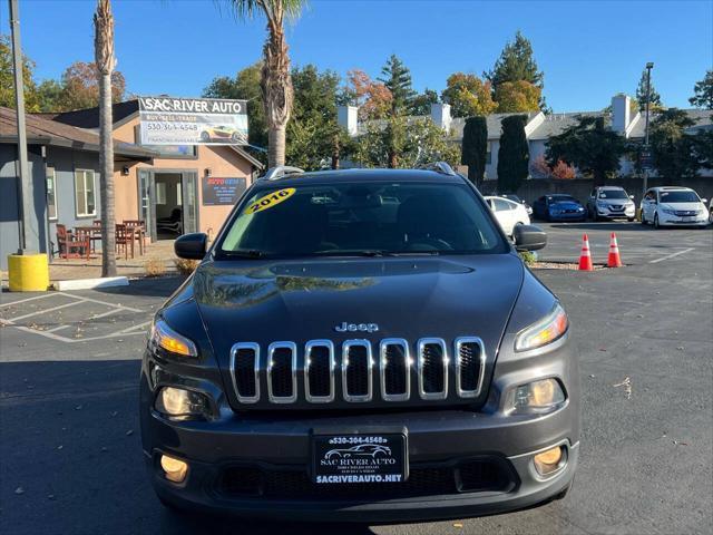 used 2016 Jeep Cherokee car, priced at $9,999