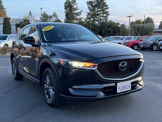 used 2021 Mazda CX-5 car, priced at $17,999