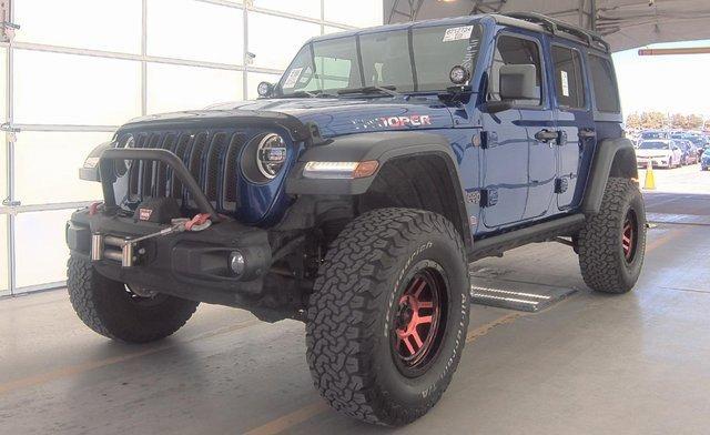 used 2020 Jeep Wrangler Unlimited car, priced at $43,974