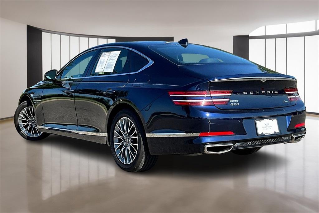 used 2024 Genesis G80 car, priced at $32,452
