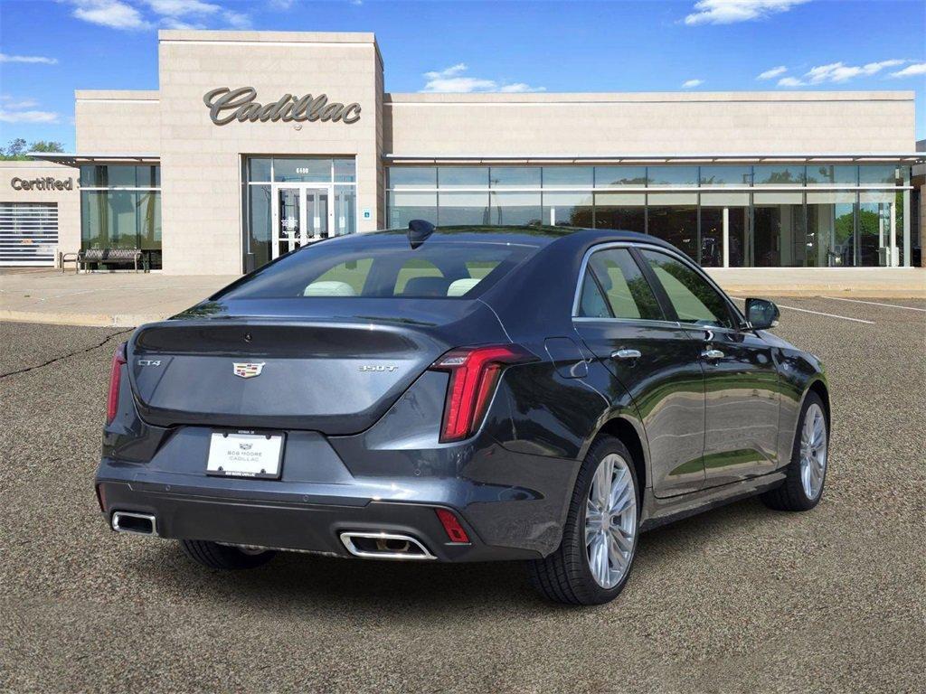 new 2025 Cadillac CT4 car, priced at $46,265
