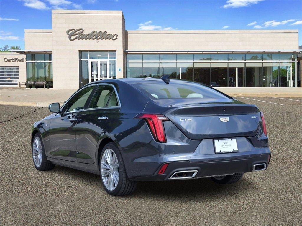 new 2025 Cadillac CT4 car, priced at $46,265