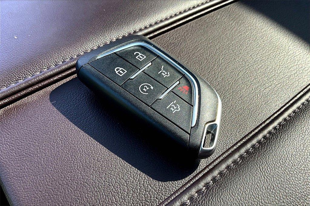used 2024 Cadillac Escalade ESV car, priced at $93,861