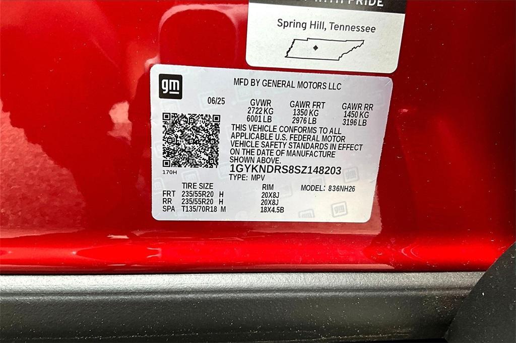new 2025 Cadillac XT5 car, priced at $60,330