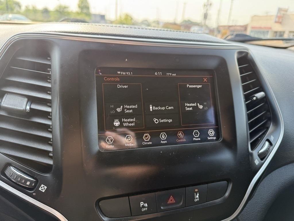 used 2021 Jeep Cherokee car, priced at $16,912