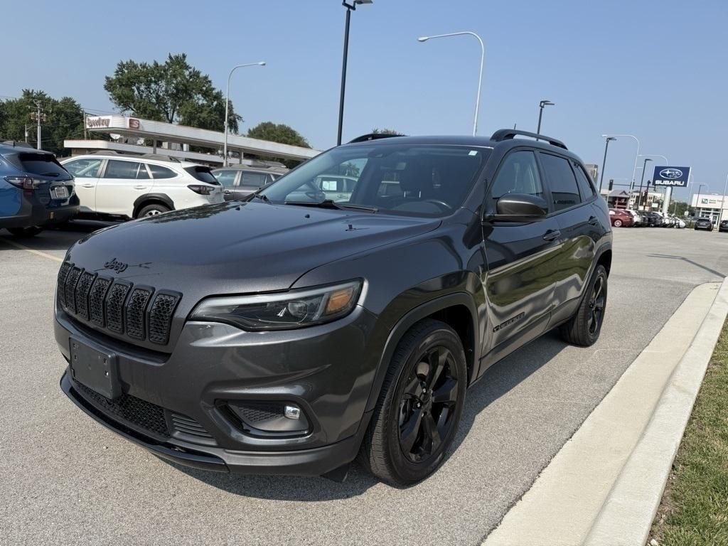 used 2021 Jeep Cherokee car, priced at $16,912