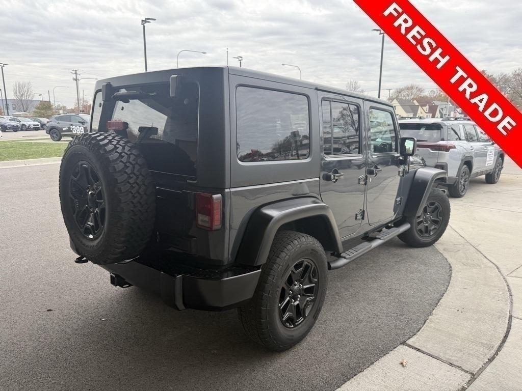 used 2016 Jeep Wrangler Unlimited car, priced at $18,395