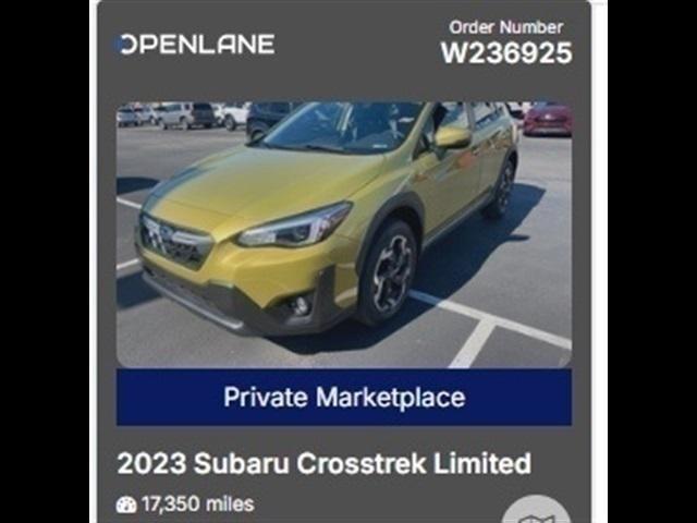 used 2023 Subaru Crosstrek car, priced at $27,699