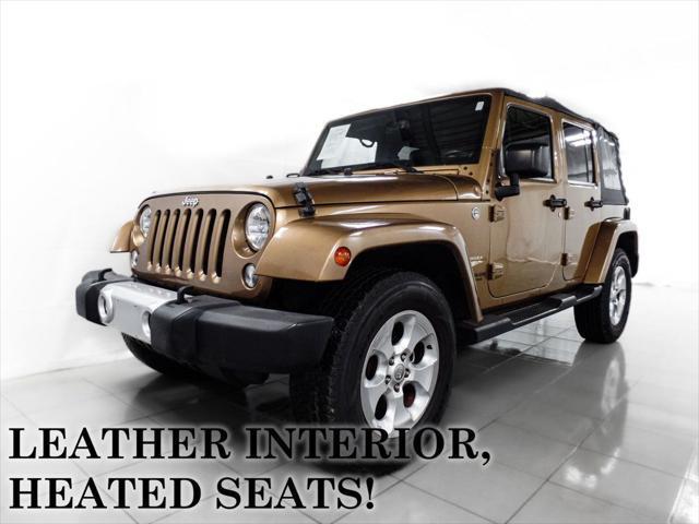 used 2015 Jeep Wrangler Unlimited car, priced at $16,995