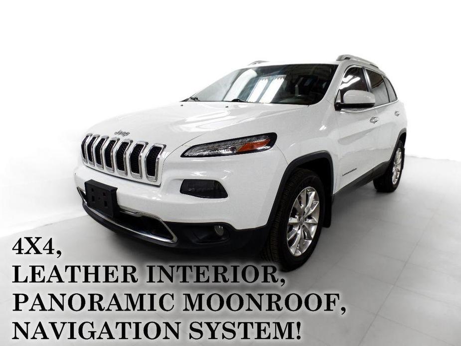 used 2015 Jeep Cherokee car, priced at $14,795