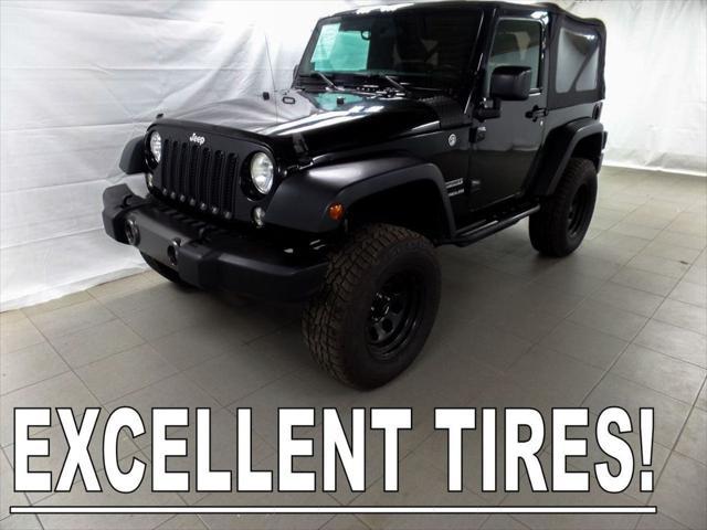 used 2016 Jeep Wrangler car, priced at $16,495