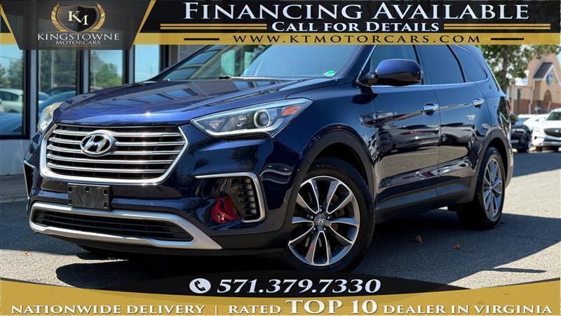 used 2017 Hyundai Santa Fe car, priced at $9,995