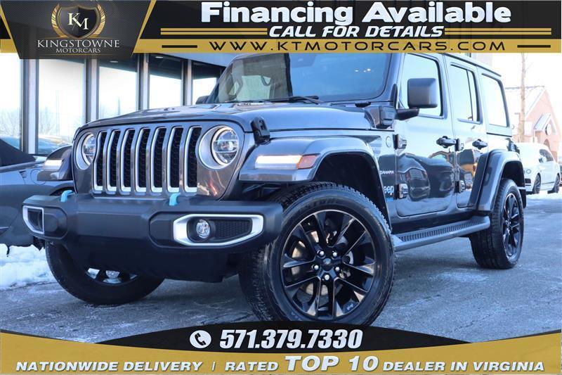 used 2021 Jeep Wrangler Unlimited 4xe car, priced at $30,495